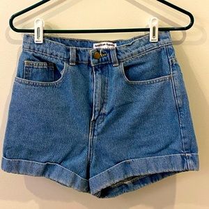 American Apparel High waist Shorts